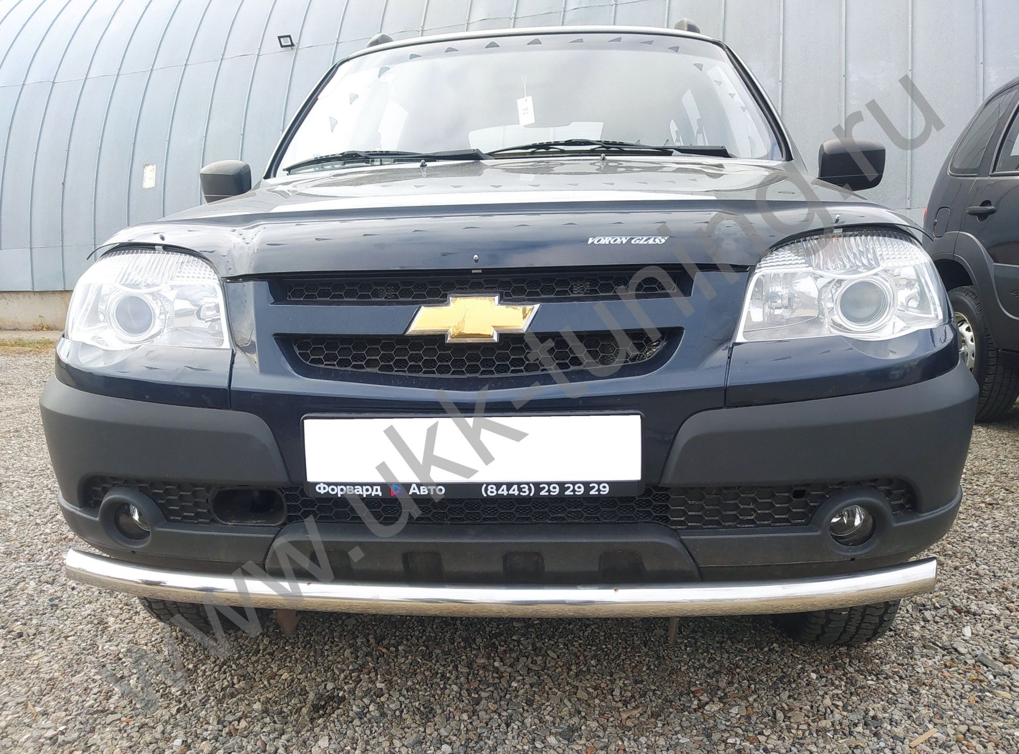 Защита переднего бампера Chevrolet Niva с 2010 Защита переднего бампера Chevrolet Niva с 2010