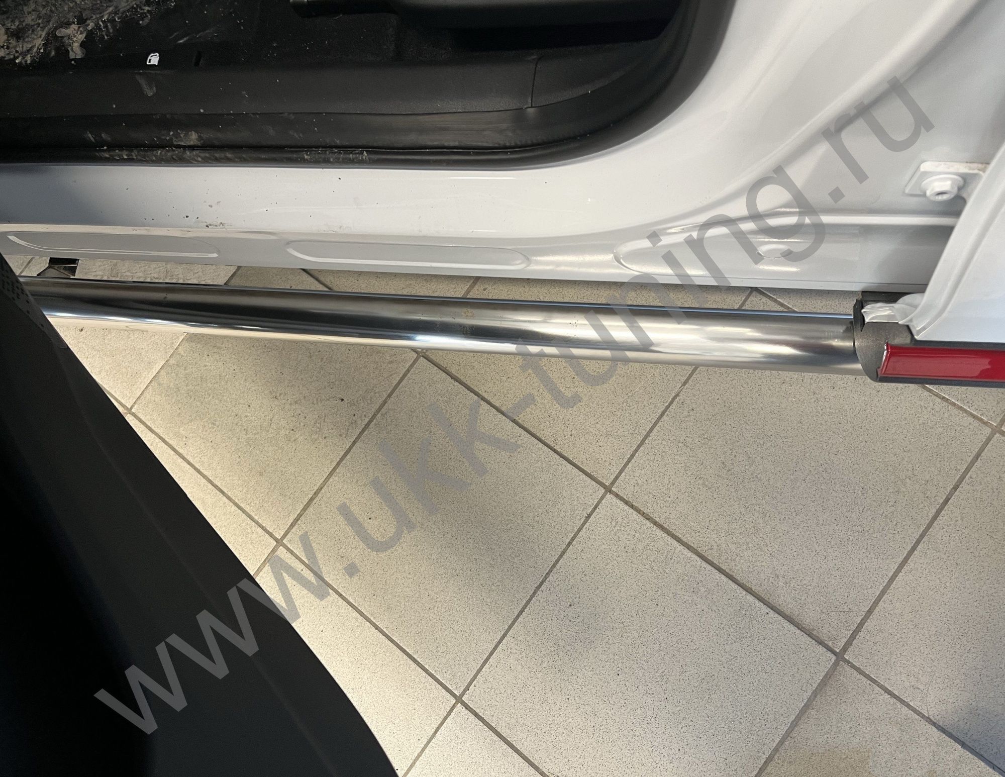 Защита штатного порога труба Chery Omoda C5 с 2022