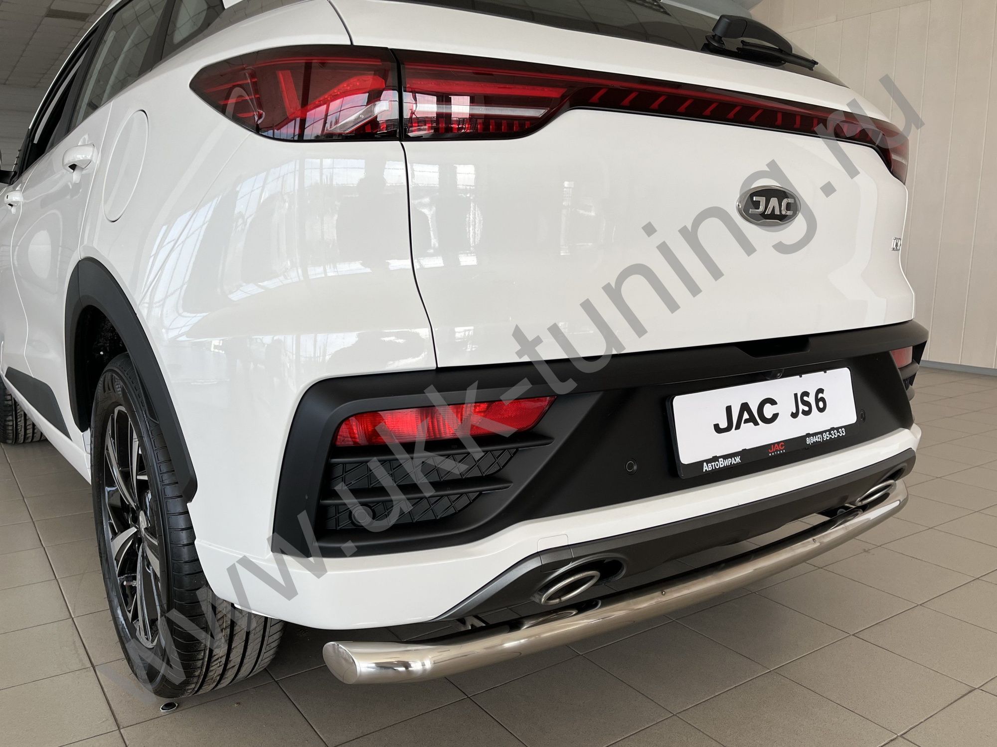 Защита заднего бампера JAC JS6 2022
