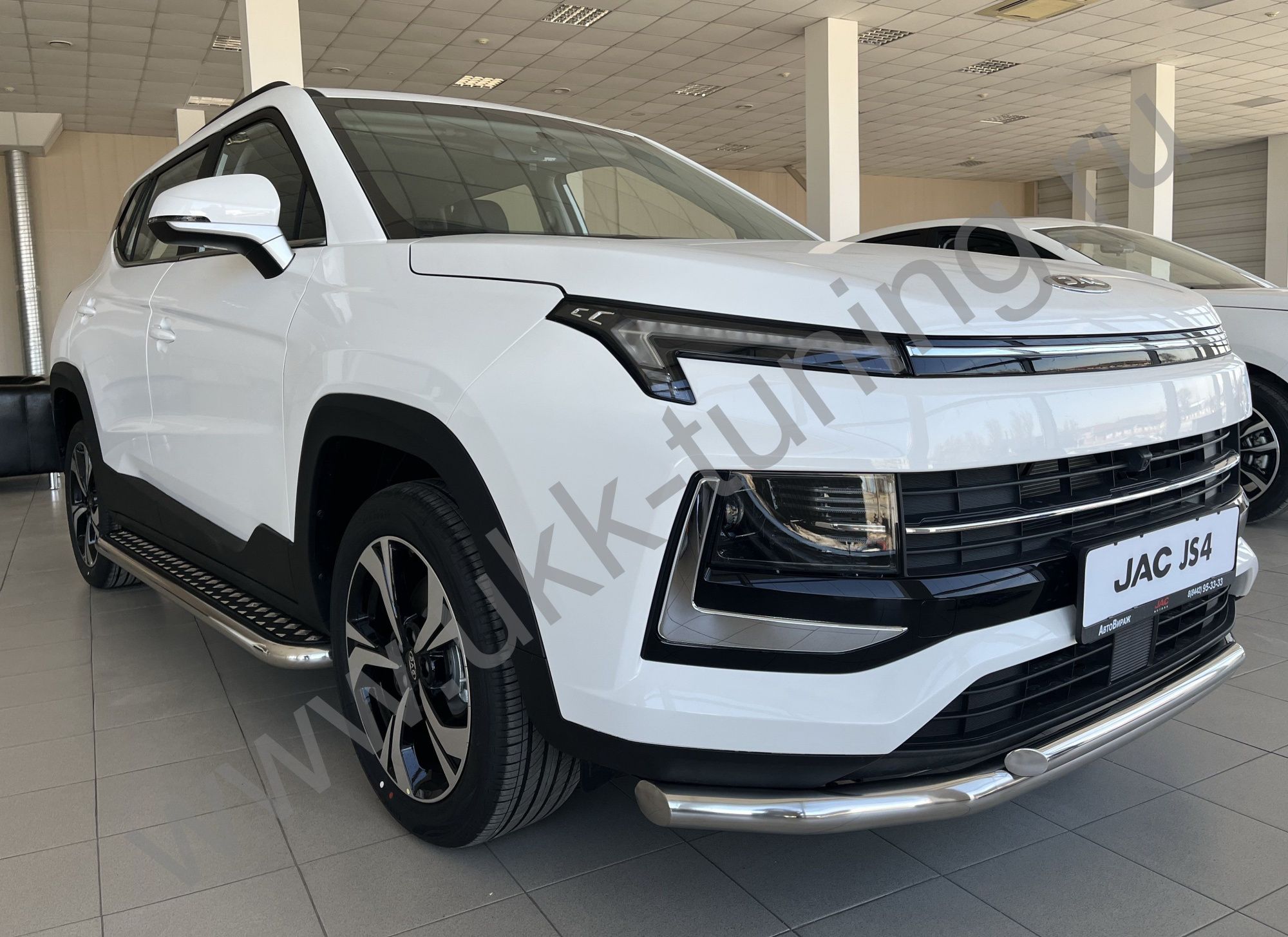 Пороги с накладным листом JAC JS4 с 2022