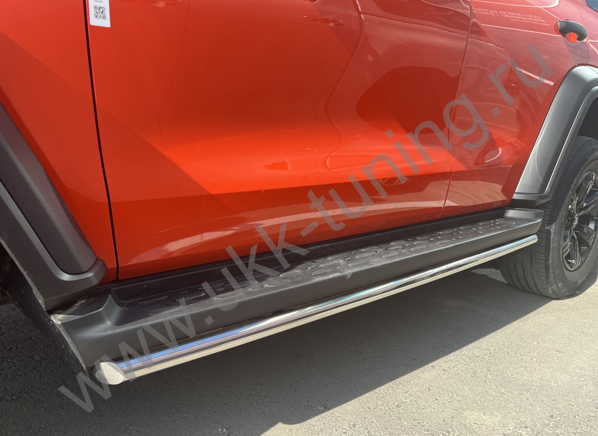 Боковые подножки TANK 300 с 2023 труба