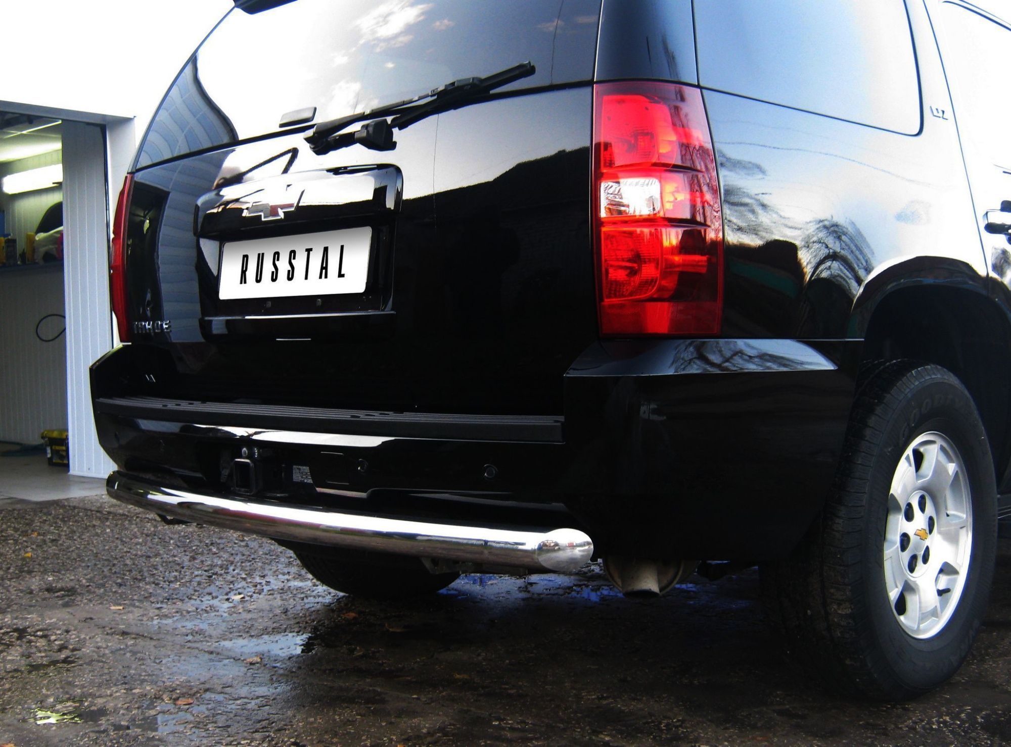CHEVROLET Tahoe 2006-2012 Защита заднего бампера d76 TCZ-000630 CHEVROLET Tahoe 2006-2012 Защита заднего бампера d76 TCZ-000630