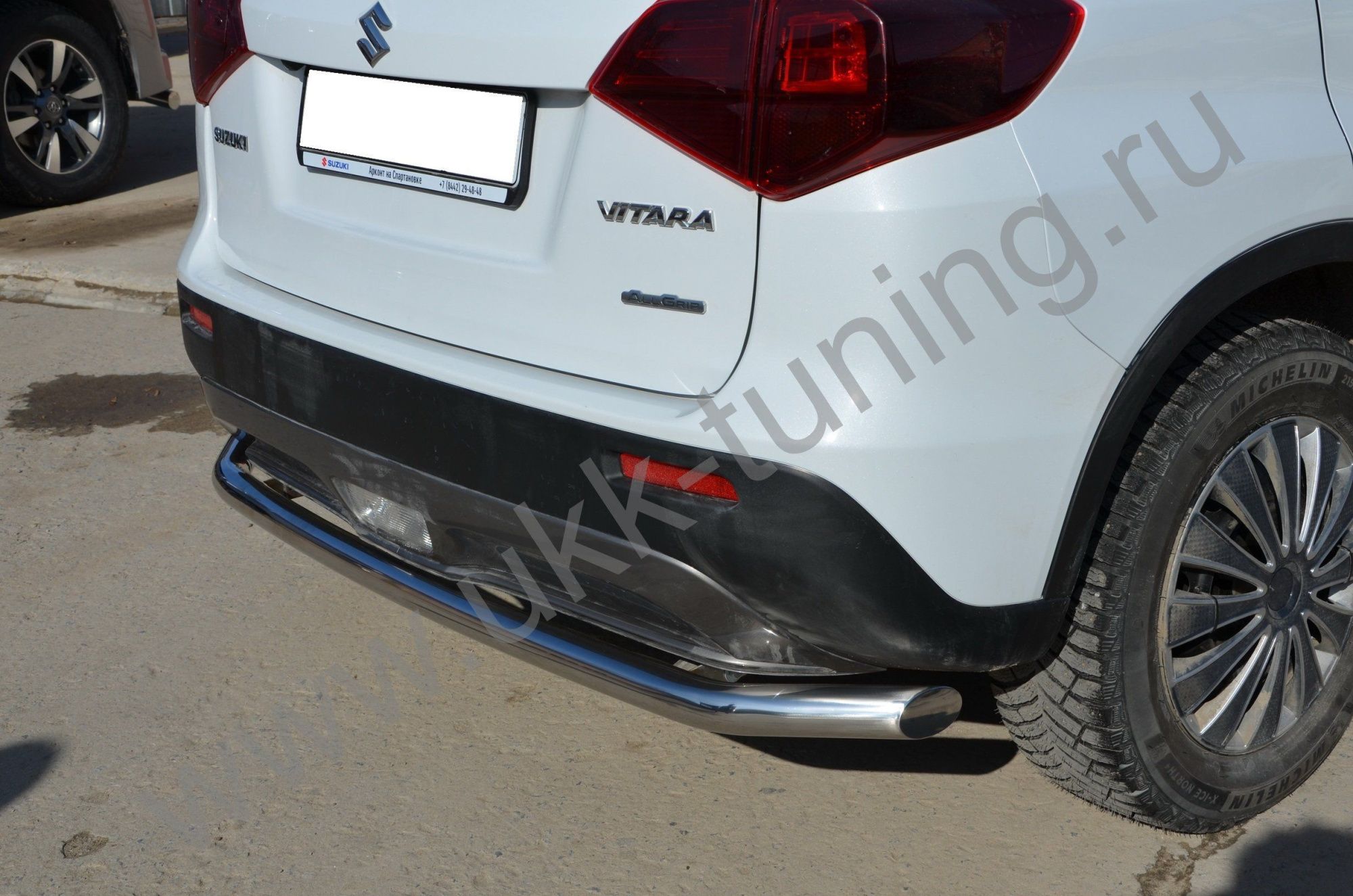 Защита заднего бампера Suzuki Vitara с 2019