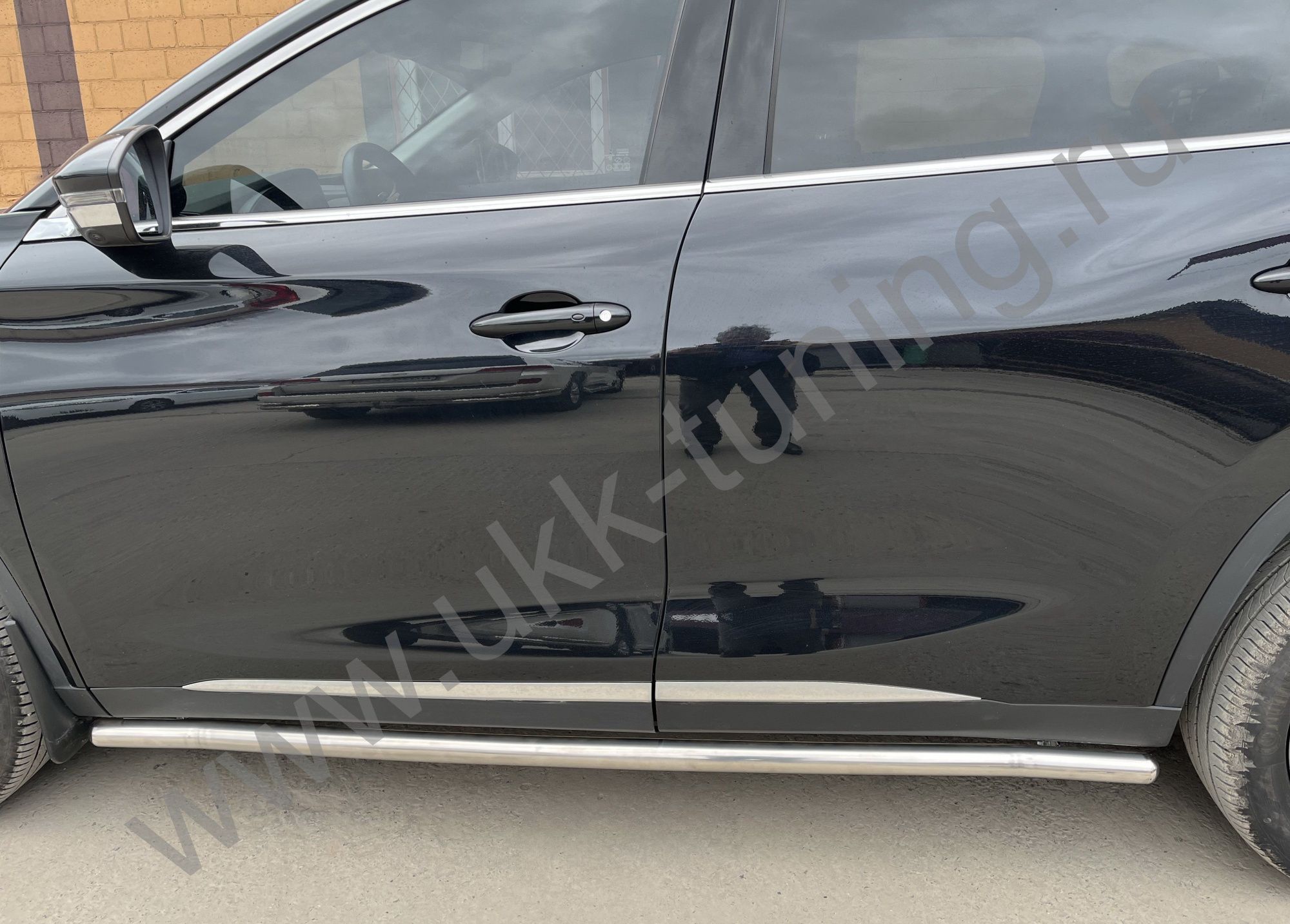 Защита порога труба CheryExeed TXL с 2020