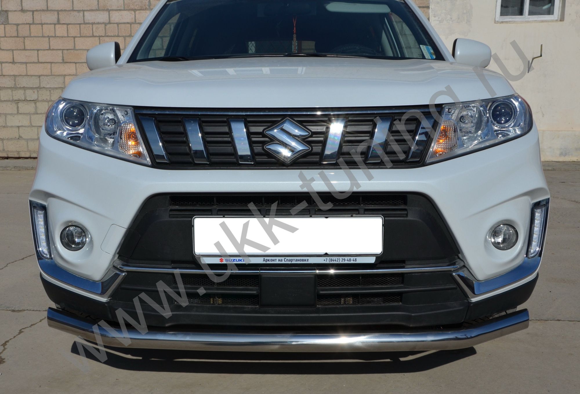 Защита переднего бампера Suzuki Vitara с 2019